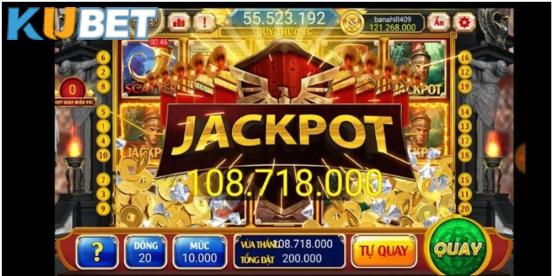 Một số tính năng hấp dẫn slot game Kubet mang đến